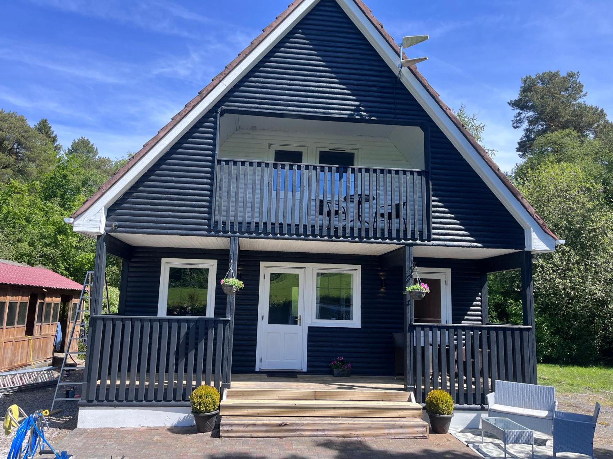 Cosy Lakeside Chalet With Option To Add Private Hot Tub Duneena 외부 사진
